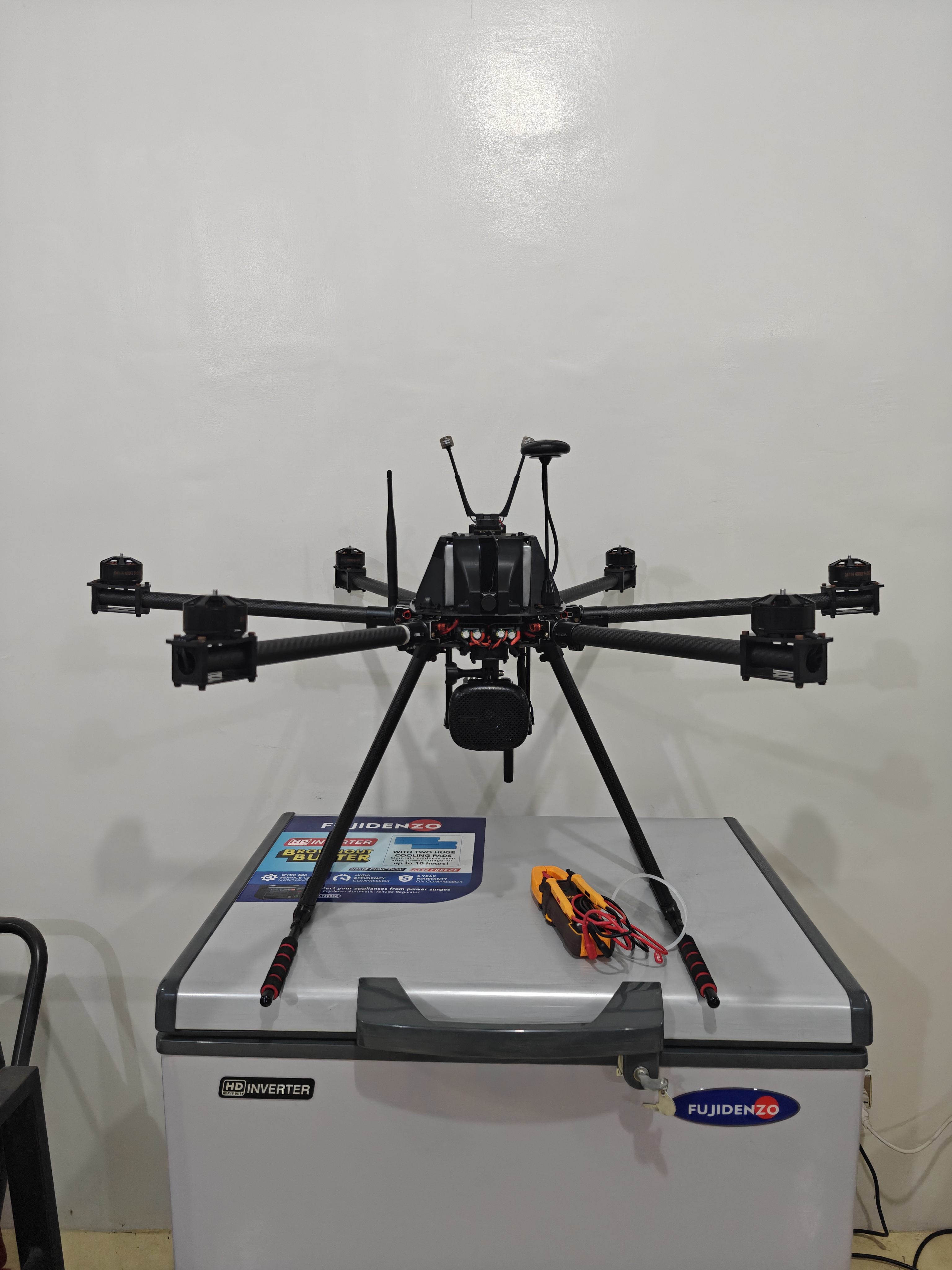 Final drone assembly