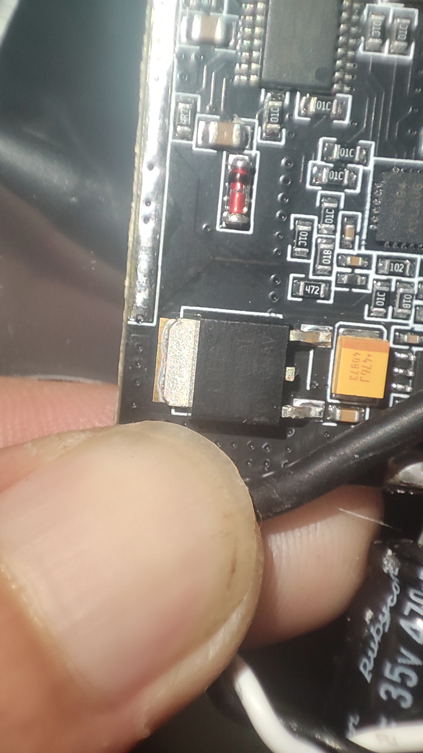 Linear regulator IC failure